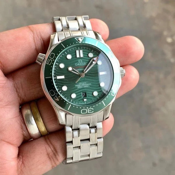 Omegaa Seamaster Aqua Terra Silver